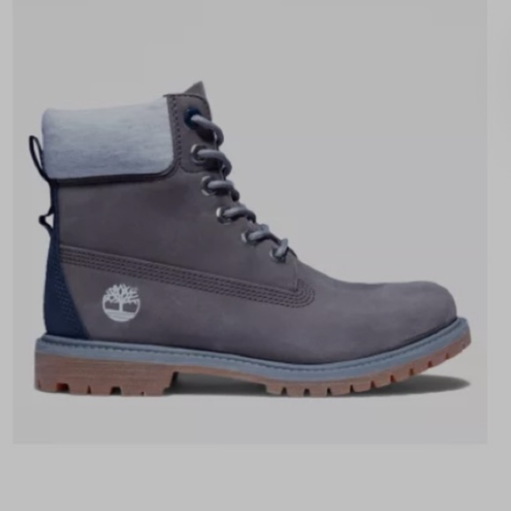 Women's
Timberland®
Premium 6-Inch
Boots Grey Nubuck - Picture 8 of 8